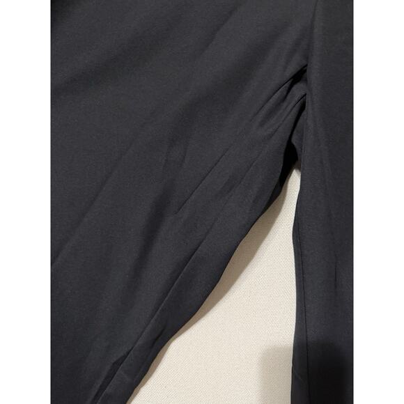 Halara Women's Black Slacks Barrel Leg Elastic Waist Plus Sz 2X Classic Career - Picture 9 of 14